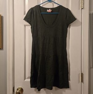 Vintage Derek Heart Olive Green Dress